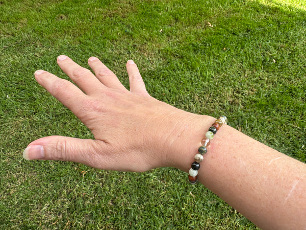 Muir Woods National Monument Flex Handmade Stone Bracelet