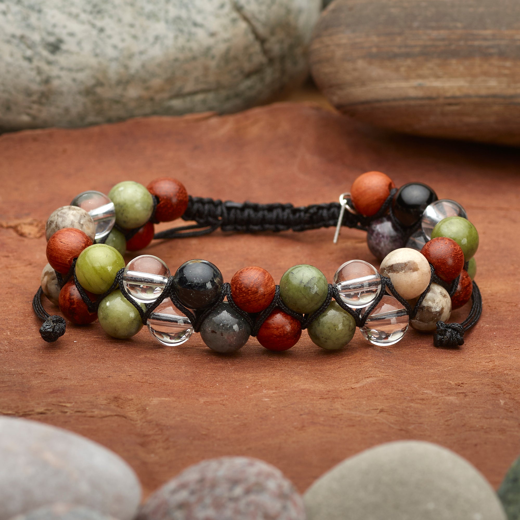 Muir Woods National Monument Handmade Double Weave Bracelet - Large