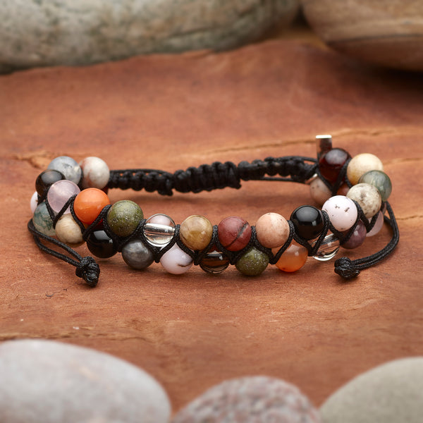 Rocky Mountain National Park Handmade Double Weave Bracelet - Small